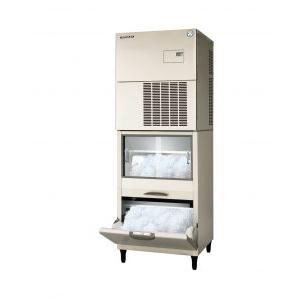 【新品・送料無料・代引不可】チップアイス製氷機スタックオンスリムタイプ　FIC-A375CSST　幅...