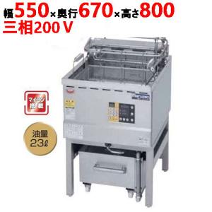 MARUZEN マルゼン　中型電気フライヤー ステンレス製 マルゼン（MARUZEN） 二槽フライヤー ※電気ガス両電源必要 MXF-076WB