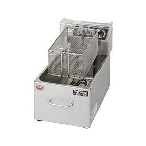 マルゼン 電気フライヤー 8L 100V カゴ付き 新品・送料無料・代引不可】マルゼン 電気ミニフライヤー 8L