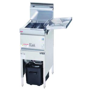 新品 マルゼン ガスフライヤー MGF-13K 1槽式 13リットル<br