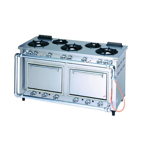 【新品・送料無料・代引不可】マルゼン ガスレンジ DXタイプ　厨房機器　調理機器　MGRD-156D...