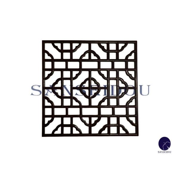 掛飾 60cm井字正方格 セイジセイホウカク  ダークブラウン  SJS6060 600*15*60...