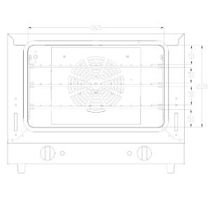 三省堂実業 業務用電気コンベクションオーブン単...の詳細画像2