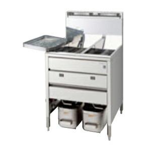 送料無料 新品 タニコー 2槽ガスフライヤー （18L） TGFL-B85CW-U (旧