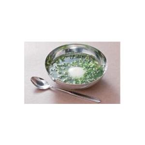代引不可】17.5cmステンレス冷麺鉢 ステンレス 食器 YA3-13-7 Φ177*57