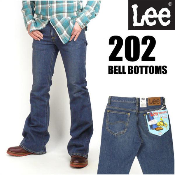 Lee リー 202 BELL BOTTOMS ベルボトム ユーズドブルー Lee RIDERS メ...