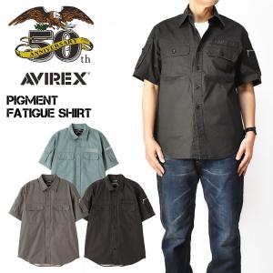 AVIREX（アヴィレックス） アビレックス ミリタリー 半袖 シャツ