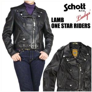 Schott N.Y.C（ショット） SCHOTT 218W ラムレザー ワンスター