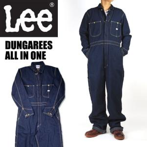 Lee リー DUNGAREES オールインワン ALL IN ONE UNION ALL ユニオンオール ツナギ メンズ デニム LM7213-100｜sanshin