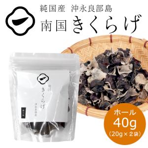 国産 きくらげ 乾燥 ホール 40g  鹿児島県産 お取り寄せ：j01