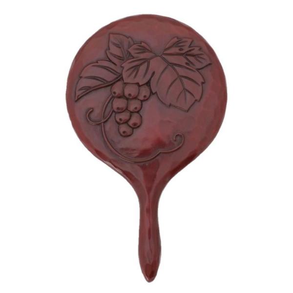 鎌倉彫 姫鏡 長手 ぶどう 伝統工芸品 手鏡 おしゃれ プレゼント 贈り物 ギフト お祝い お中元 ...
