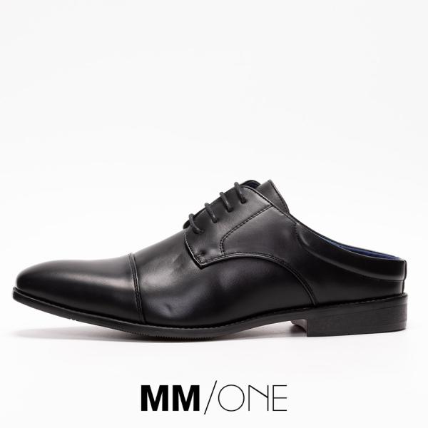 ビジネスシューズ メンズ 軽量 通気性 サンダル 防滑 革靴 軽い スリッポン かかとなし 紳士靴 ...