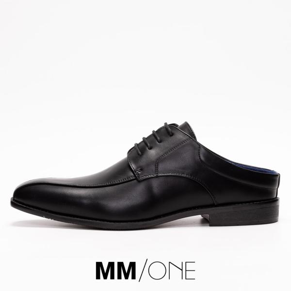 ビジネスシューズ メンズ 軽量 通気性 サンダル 防滑 革靴 軽い スリッポン かかとなし 紳士靴 ...