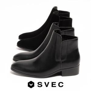 SVEC（シュベック） サイドゴアブーツ メンズ ブーツ 2025トレンド