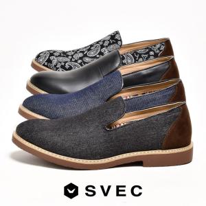 SVEC カジュアルシューズ メンズ スニーカー ビジネスシューズ 革靴