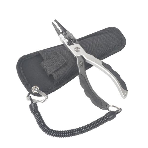 プライヤー　釣り　グレー　フィッシングツール　ペンチ　ガーグリップ　フィッシングプライヤー　ルアー　...