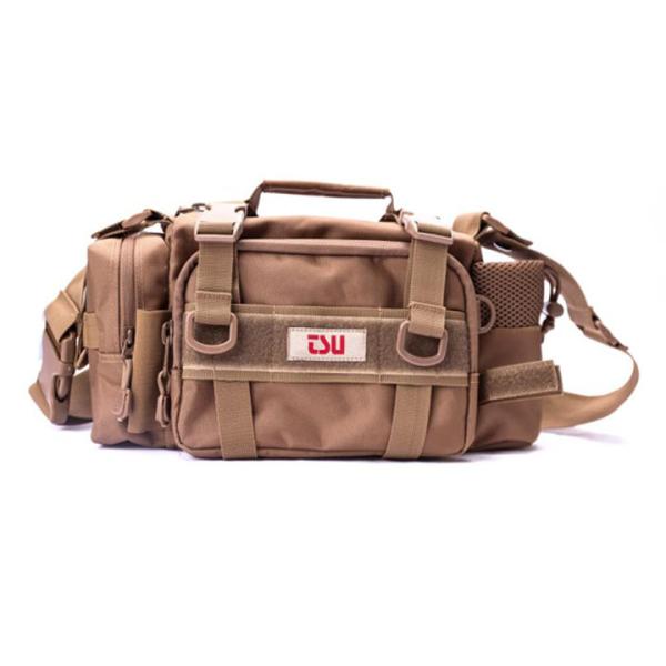 フィッシングバッグ 　カーキ　釣りバッグ 釣り  収納力抜群 手提げ ウエスト掛け メンズ レディー...