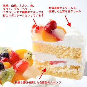 誕生日ケーキ ケーキ 誕生日 デコレーションケ...の詳細画像2