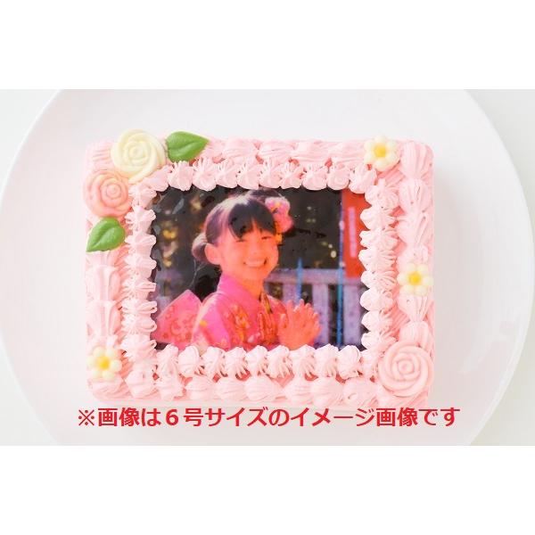 写真ケーキ ケーキ プリント 写真 誕生日ケーキ 誕生日 デコレーションケーキ バースデーケーキ ホ...