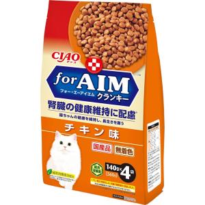 チャオ (CIAO) for AIMクランキー チキン味 140g×4袋｜santa-ge