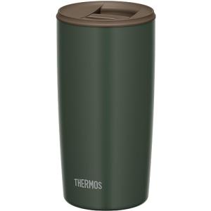 サーモス 真空断熱タンブラー フタ付き 500ml フォレストグリーン JDP-501 FG