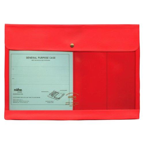 ハイタイド ジェネラルパーパスケース ネーエ A4 レッド DF085