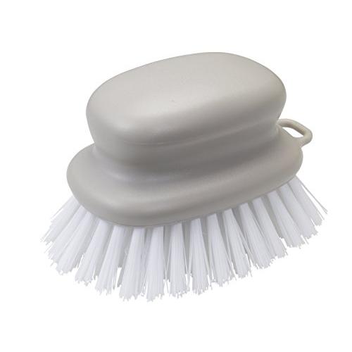 マーナ (marna) お風呂のブラシ ( 吊り下げ / 軽い力で洗える ) お風呂掃除 ブラシ 小...