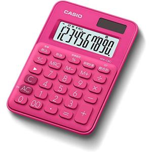 レジスタ　CASIO ピンク色　NL-100 CASIO（カシオ） MW-100TC-PK ピンク 電卓(10桁・W税率計算対応