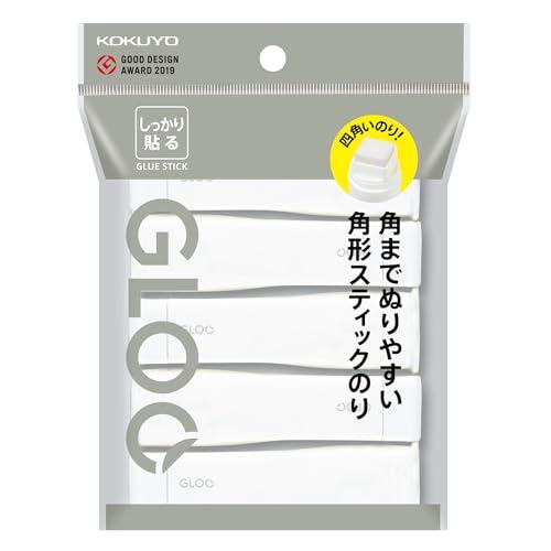 コクヨ(KOKUYO) スティックのり GLOO しっかり貼る Sサイズ 5個 タ-G301-5P