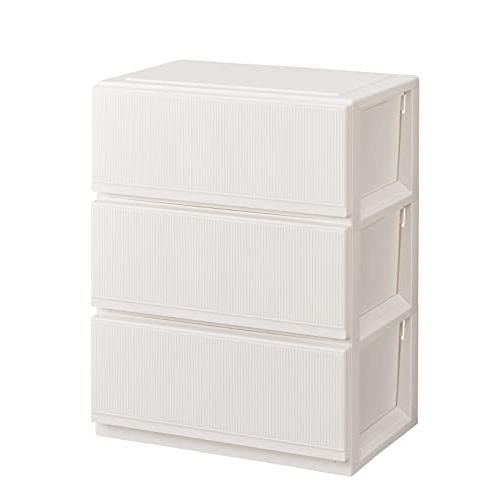 天馬(Tenma) 使いやすく設計した収納チェスト 日本製 スタイルケース 3段 キャスター付きで移...