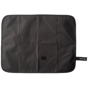 ハンナフラ(Hanna Hula) おむつ替えシート ブラック（無地）