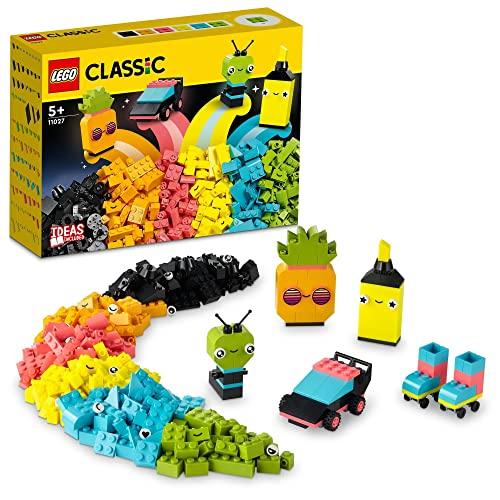 レゴ(LEGO) クラシック アイデアパーツ (ネオンカラー) 11027 おもちゃ ブロック プレ...
