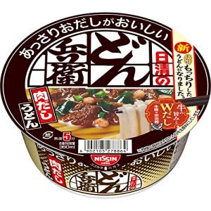日清食品 日清のあっさりおだしがおいしいどん兵衛 肉だしうどん カップ麺 72g×12個｜santa-ge