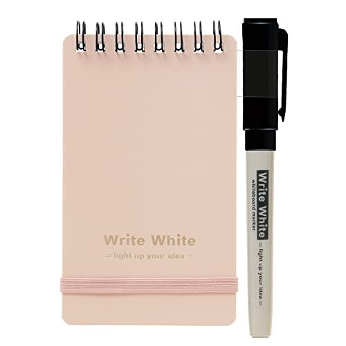 学研ステイフル ホワイトボード ノート Write White メモ B7 変形 ピンク D0652...