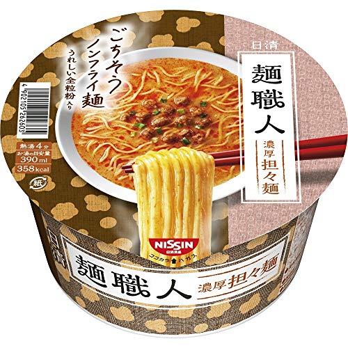 日清食品 日清麺職人 担々麺 カップ麺 100g×12個