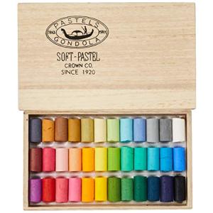 ゴンドラ　ソフトパステル　150　木製ボックス入り ゴンドラパステル 150色セット | ゆめ画材
