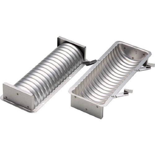 タイガークラウン パン型 シルバー 80×232×80mm パン焼合せウェーブ スチール アルミメッ...