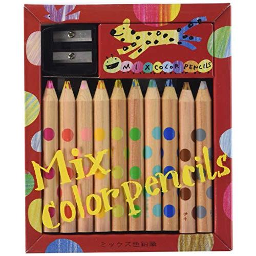 コクヨ(KOKUYO) 色鉛筆 ミックス色鉛筆 10本 KE-AC1
