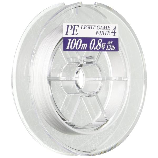 ヤマトヨテグス(Yamatoyo) PEライトゲーム ホワイト 100ｍ 0.8号(12lb)