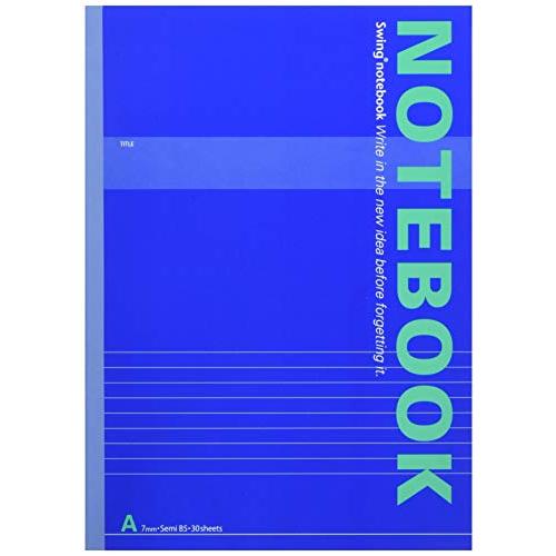 ナカバヤシ スイング・実用ノート B5 A罫(10冊パック) SD-ノ-306A-10PB