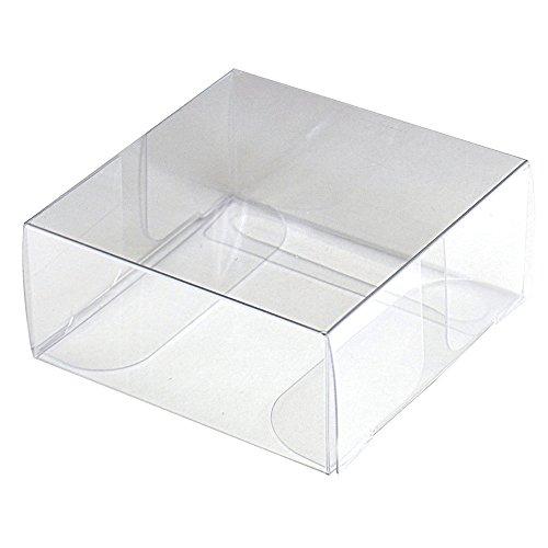 タカ印 ギフトボックス 50-650 ワークス 透明 Sサイズ 10枚