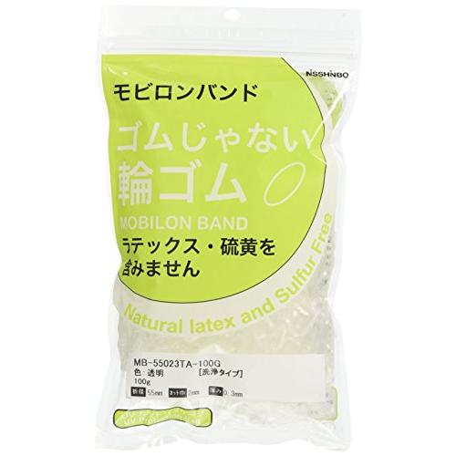 日清紡績 S日清紡 モビロンバンド55X2X0.3透明/洗浄タイプ100G MB55023TA100...