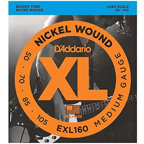 D'Addario ダダリオ ベース弦 ニッケル Long Scale .050-.105 EXL1...