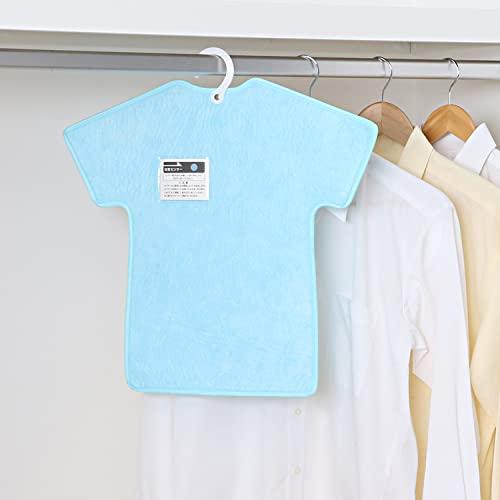 アストロ 除湿シート ライトブルー クローゼット 吊り下げ 強力吸湿 防ダニ 繰り返し使える Tシャ...