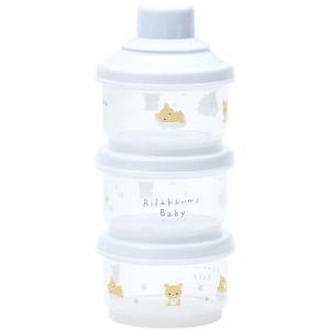 スケーター(Skater) 保存容器 小分け 粉ミルク 容器 ミルクケース 100ml 3個 リラックマ ベビー CJN1M-A