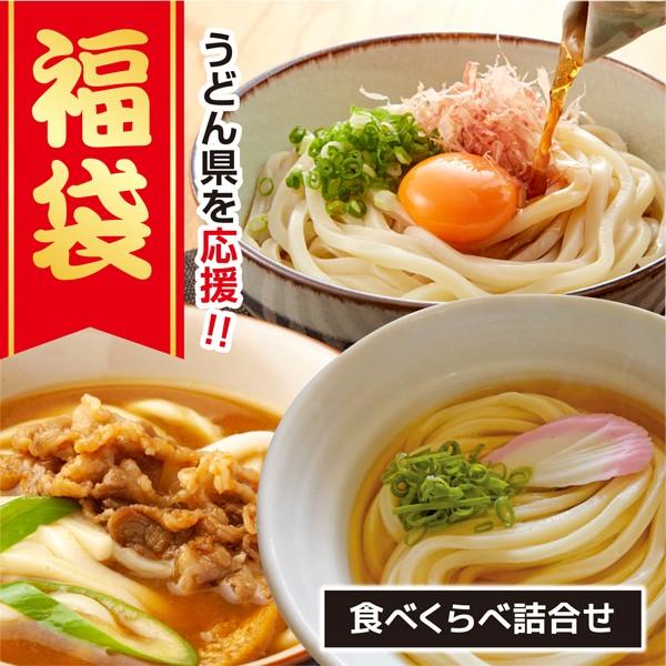 うどん県おうえん福袋 18人前 (3種×3袋)  ふっこう復袋 特別価格 送料無料