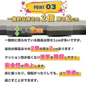 ジョイントマット 大判サイズ 100cm 10...の詳細画像5
