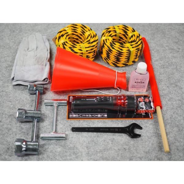 【即日発送/平日14時迄】GW-11 緊急防災工具(高圧ガス移動時車載用必帯) 一般高圧ガス用 11...