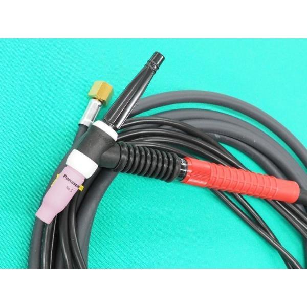 【150A/8m】フレキシブル型空冷TIGトーチ YT-15TSF2C1 パナソニック(Panaso...