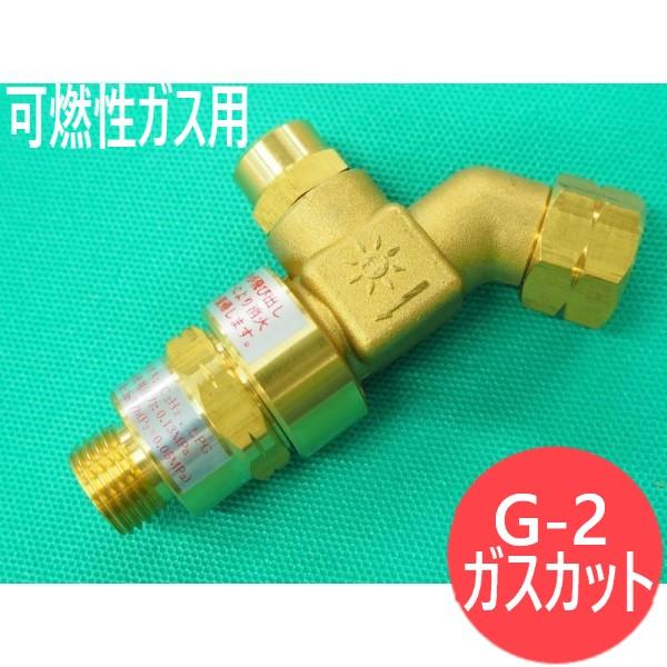 逆火防止器(乾式安全器)ガスカット G-2 可燃性ガス用 阪口製作所 [302120]